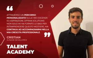 Talent Academy - intervista studenti - Optima Solutions